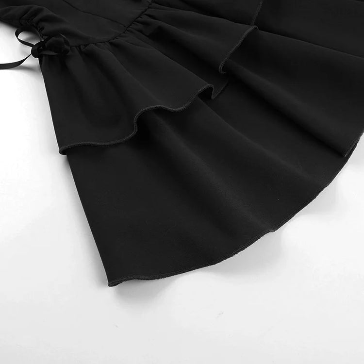 Midnight Academy Mini Dress – Local Stock