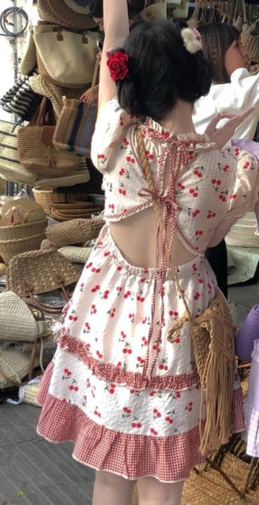 Cherry Fairy Mini Dress