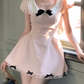 Timeless Beauty Bow Mini Dress