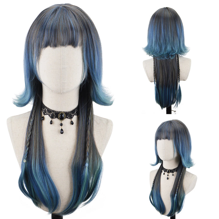 Enchanting Ombre Jellyfish Wig