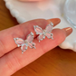 Liquid Metal Butterfly Earrings