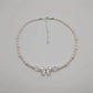 Charming Pearl Bow Choker