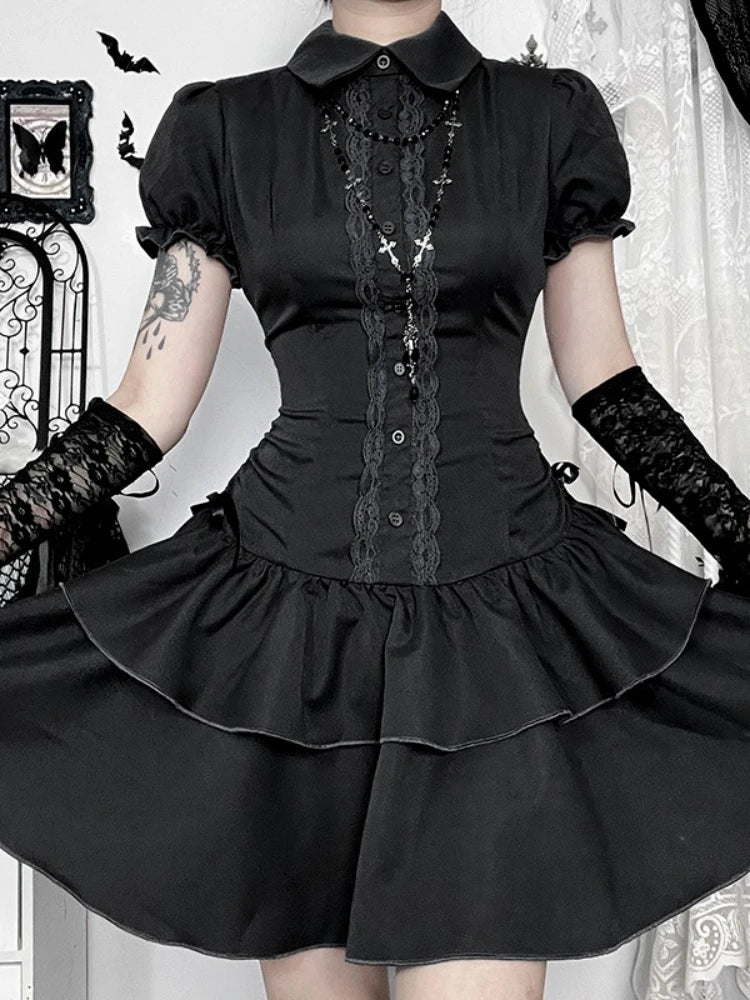 Midnight Academy Mini Dress