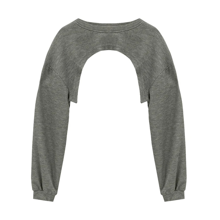 Ultra-Cropped Sweatshirt