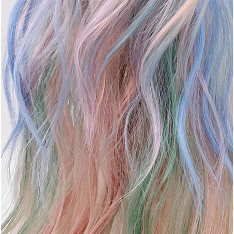 Wavy Rainbow Fairy Wig