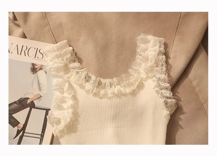 Ruffle Kiss Lacy Top