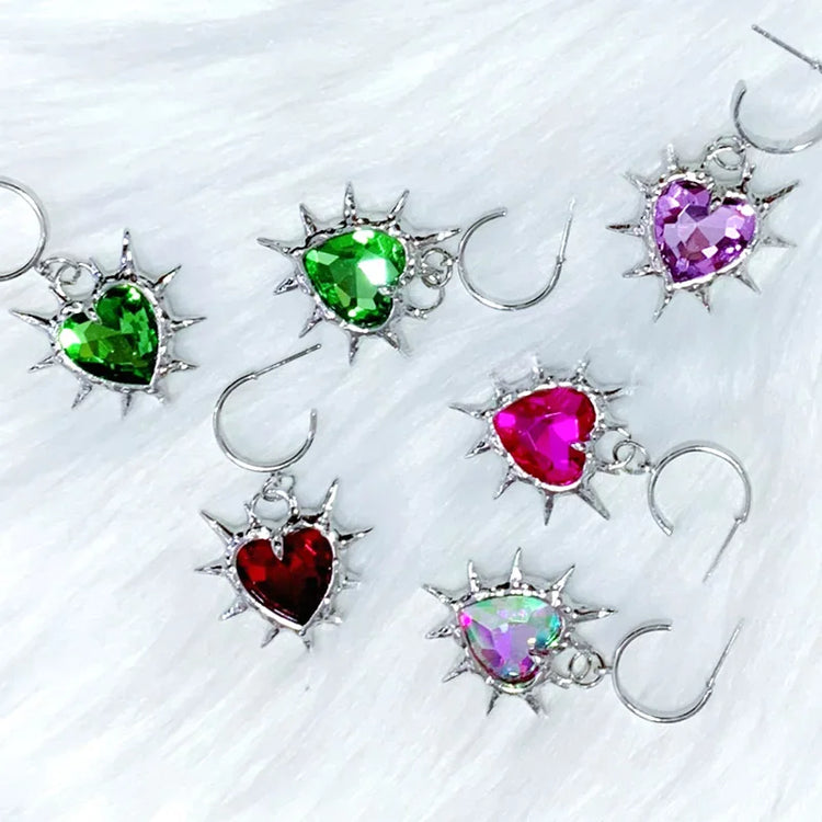 Thorns of Love Jeweled Earrings