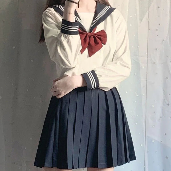 Sailor-Style School Uniform