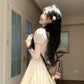 Green Ribbon Candy Delight Mini Dress