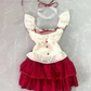 Cherry Parfait Skort Set – Local Stock