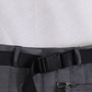 Gothic Streetwear Pleated Skort with Belt
