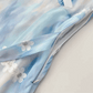 Close-up of the side zipper detail on the mini Ethereal Flower Princess Dress.