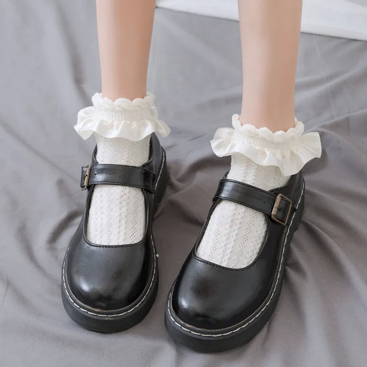 Sweet Princess Ruffle Ankle Socks