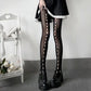 Hollow Out Bow Tights