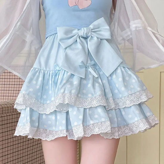 Polka Dot Sweetie Tiered Skirt – Two Moody