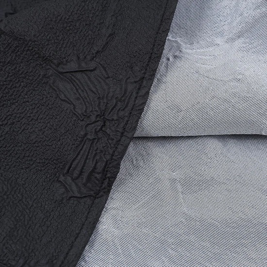 Detail of the outside and inside of the flared skirt on the Thorned Rose Corset Dress.