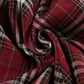 Detail shot of plaid pattern on the Tilted Temper Tartan Skirt