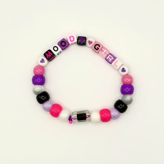 Two Moody Originals: Kandi Bracelet in Moody Girl – Word Kandi
