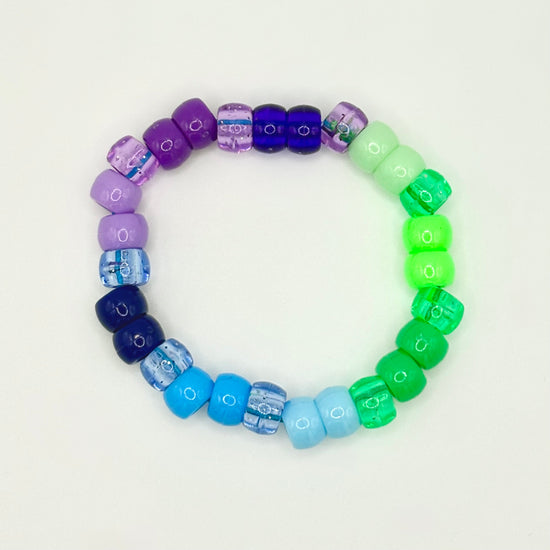Two Moody Originals: Kandi Bracelet in Ocean Fade – Basic Kandi