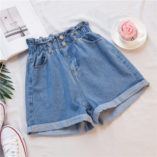 High Elastic Waist Shorts – Moody Quick Ship (U.S. Only)