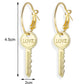 Key to Love Earrings