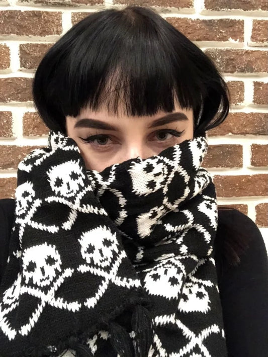 Punk Skull Scarf