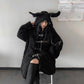 Punk Rabbit Ear Hat and Coat Set