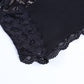 Gothic Lace Corset-Style Crop Top