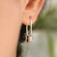 Large Safety Pin Earrings