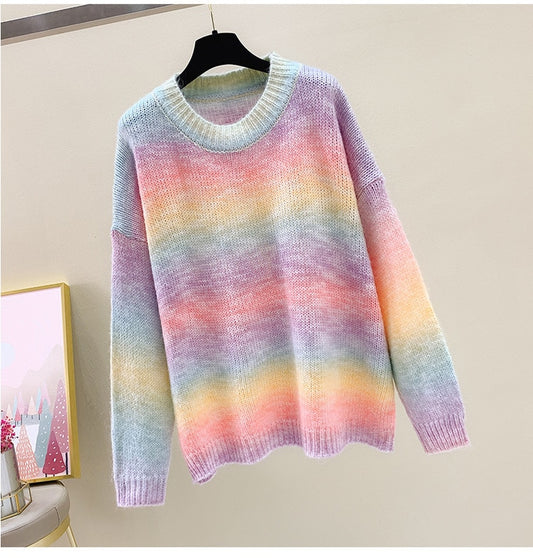 Pullover Rainbow Sweater