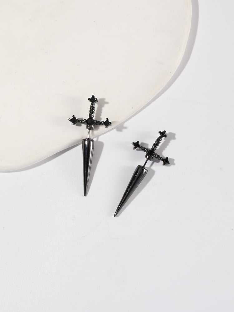 Gothic Sword Earrings