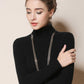 Simple Ribbed Turtleneck