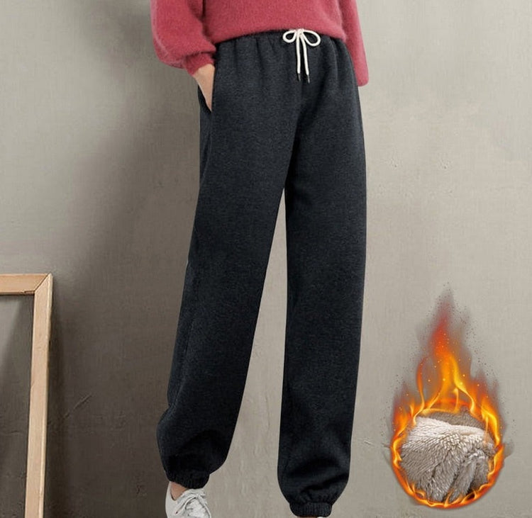 Fleece-Lined Sweatpants