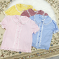 Picnic Daydream Short Sleeve Gingham Blouse
