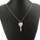 1pc Heart Lollipop Necklace