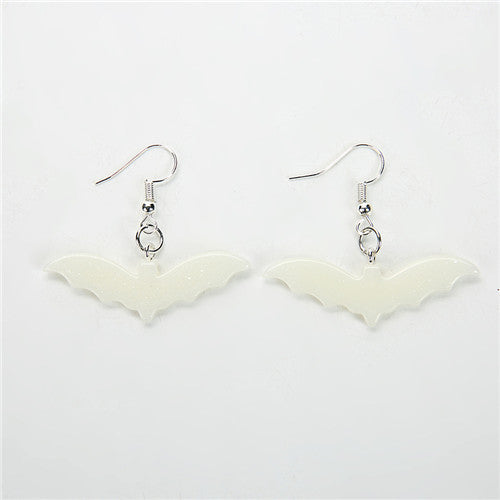 Glitter Bat Earrings