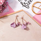 Dangle Flower Pearl Earrings