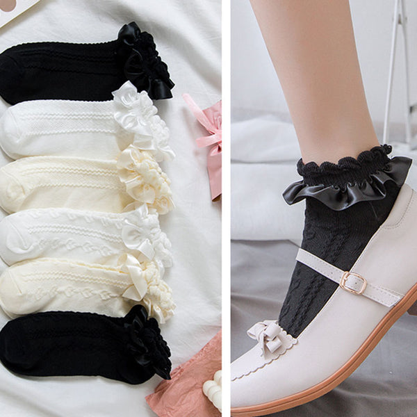 Sweet Princess Ruffle Ankle Socks