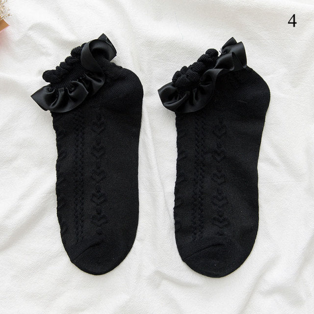 Sweet Princess Ruffle Ankle Socks