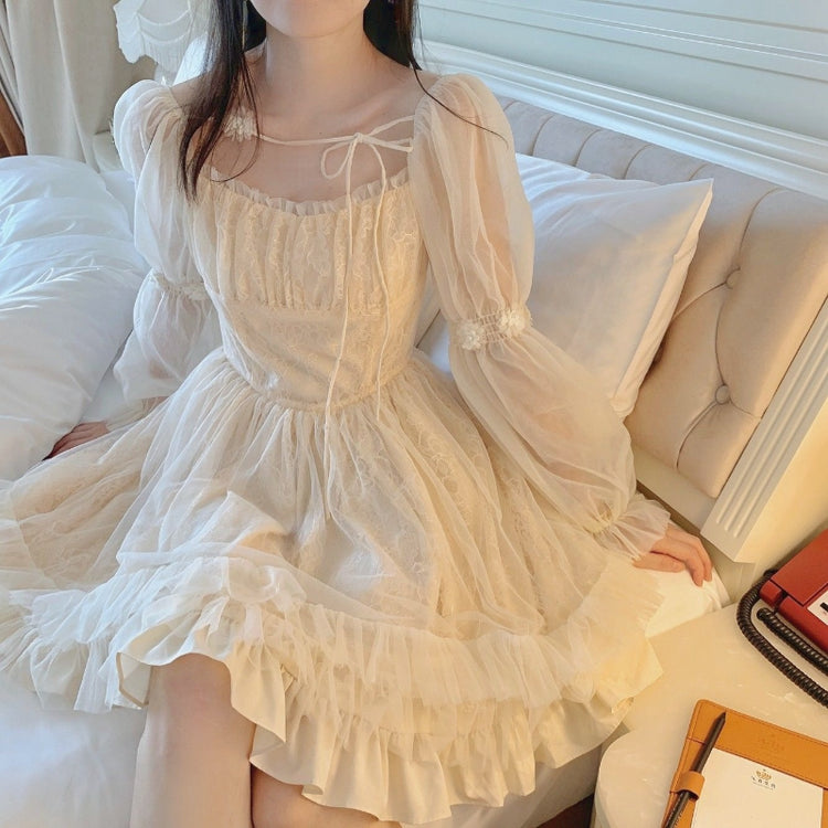 Romantic Princess Long Sleeve Dress