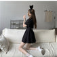 Romantic Floral Mini Dress