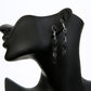 Gradient Acrylic Chain Earrings